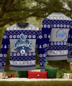 Los Angeles Dodgers World Series Champions 2024 Ugly Sweater