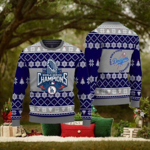 Los Angeles Dodgers World Series Champions 2024 Ugly Sweater