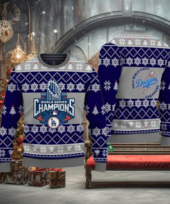 Los Angeles Dodgers World Series Champions 2024 Ugly Sweater