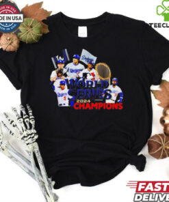 Los Angeles Dodgers World Series Champions lineup 2024 shirt