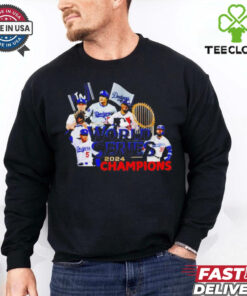 Los Angeles Dodgers World Series Champions lineup 2024 shirt