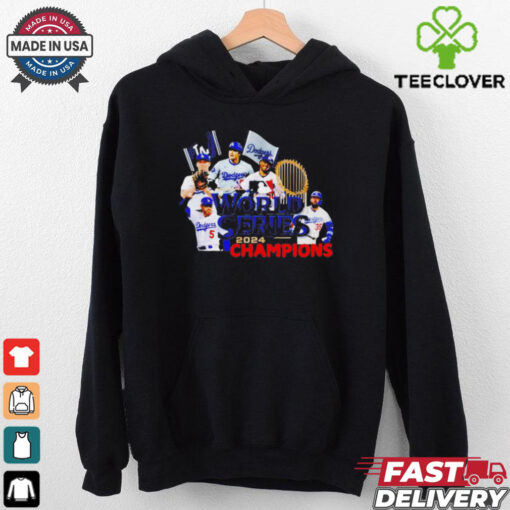 Los Angeles Dodgers World Series Champions lineup 2024 shirt