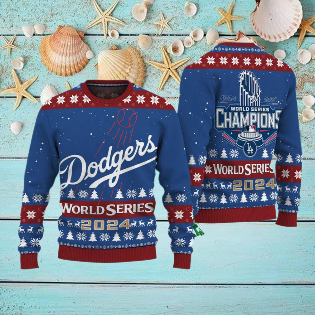 Los Angeles Dodgers World Series Ugly Sweater, LA Dodgers World Series 2024 Ugly Sweater Los Angeles Dodgers World Series Ugly Sweater, LA Dodgers World Series 2024 Ugly Sweater