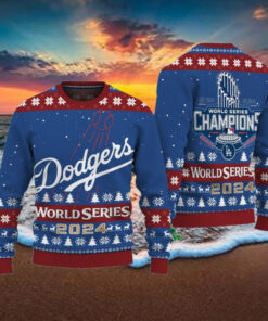 Los Angeles Dodgers World Series Ugly Sweater, LA Dodgers World Series 2024 Ugly Sweater