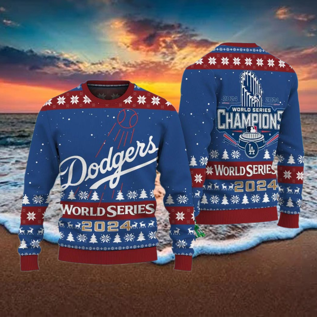 Los Angeles Dodgers World Series Ugly Sweater, LA Dodgers World Series 2024 Ugly Sweater Los Angeles Dodgers World Series Ugly Sweater, LA Dodgers World Series 2024 Ugly Sweater