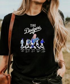 Los Angeles Dodgers all team members Abbey Road signature MLB shirt