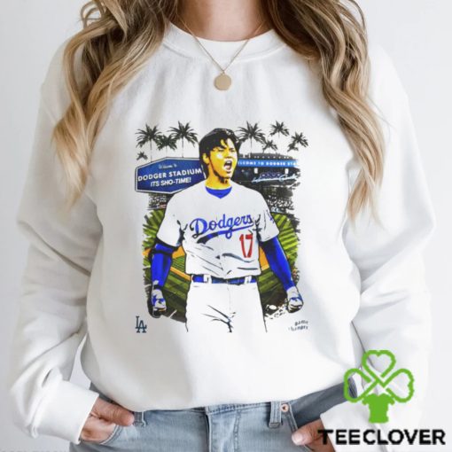 Los Angeles Dodgers basebal MLB Shohei Ohtani number 17 vintage retro hoodie, sweater, longsleeve, shirt v-neck, t-shirt