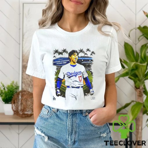 Los Angeles Dodgers basebal MLB Shohei Ohtani number 17 vintage retro hoodie, sweater, longsleeve, shirt v-neck, t-shirt