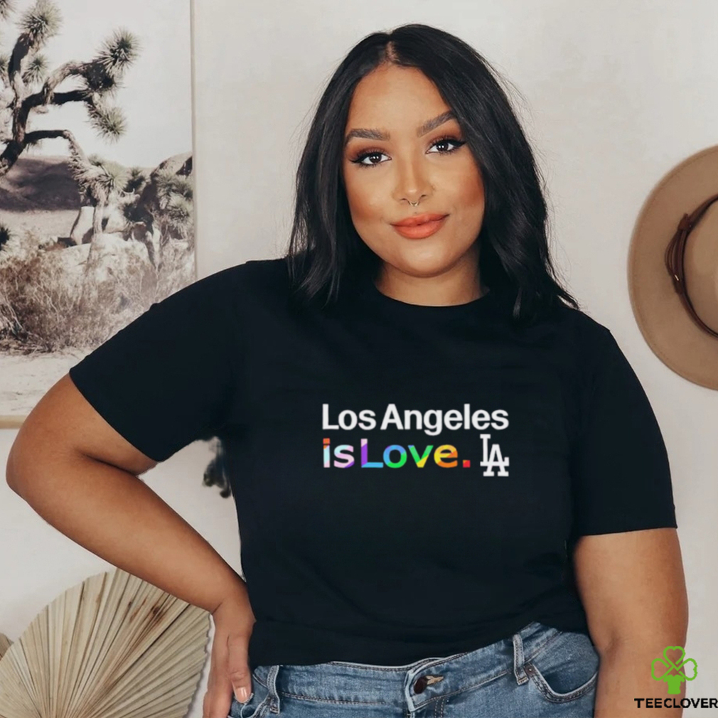 Los Angeles Dodgers is love city pride MLB shirt Los Angeles Dodgers is love city pride MLB shirt