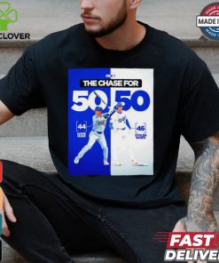 Los Angeles Dodgers the chase for 50 50 shirt
