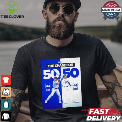 Los Angeles Dodgers the chase for 50 50 shirt