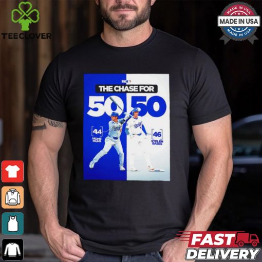 Los Angeles Dodgers the chase for 50 50 shirt
