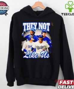 Los Angeles Dodgers they not like us shirt
