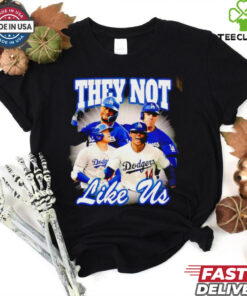 Los Angeles Dodgers they not like us shirt 3 Los Angeles Dodgers they not like us shirt