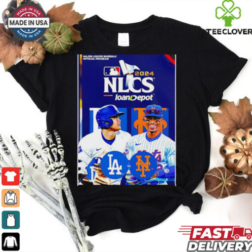 Los Angeles Dodgers vs. New York Mets 2024 NLCS poster hoodie, sweater, longsleeve, shirt v-neck, t-shirt