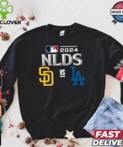 Los Angeles Dodgers vs. Padres 2024 MLB NLDS Bound T Shirt