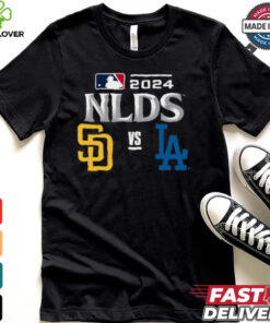 Los Angeles Dodgers vs. Padres 2024 MLB NLDS Bound T Shirt 1 Los Angeles Dodgers vs. Padres 2024 MLB NLDS Bound T Shirt