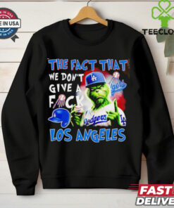 Los Angeles Dodgers x Grinch the fact that we don’t give a fuck shirt