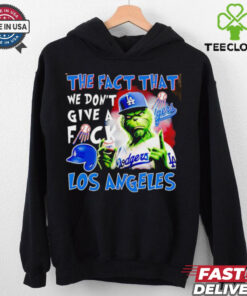 Los Angeles Dodgers x Grinch the fact that we don’t give a fuck shirt