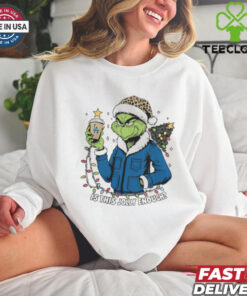 Los Angeles Dodgers x Santa Grinch Is This Jolly Enough Merry Christmas Shirt