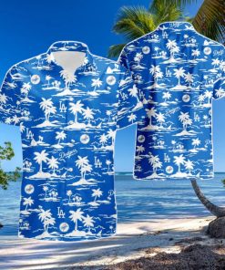 Los Angeles Doggers Vintage MLB Hawaiian Shirt