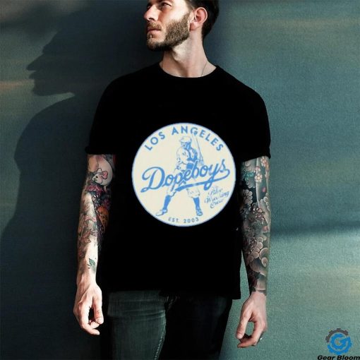 Los Angeles Dopeboys The Blue Wrecking Crew Shirt