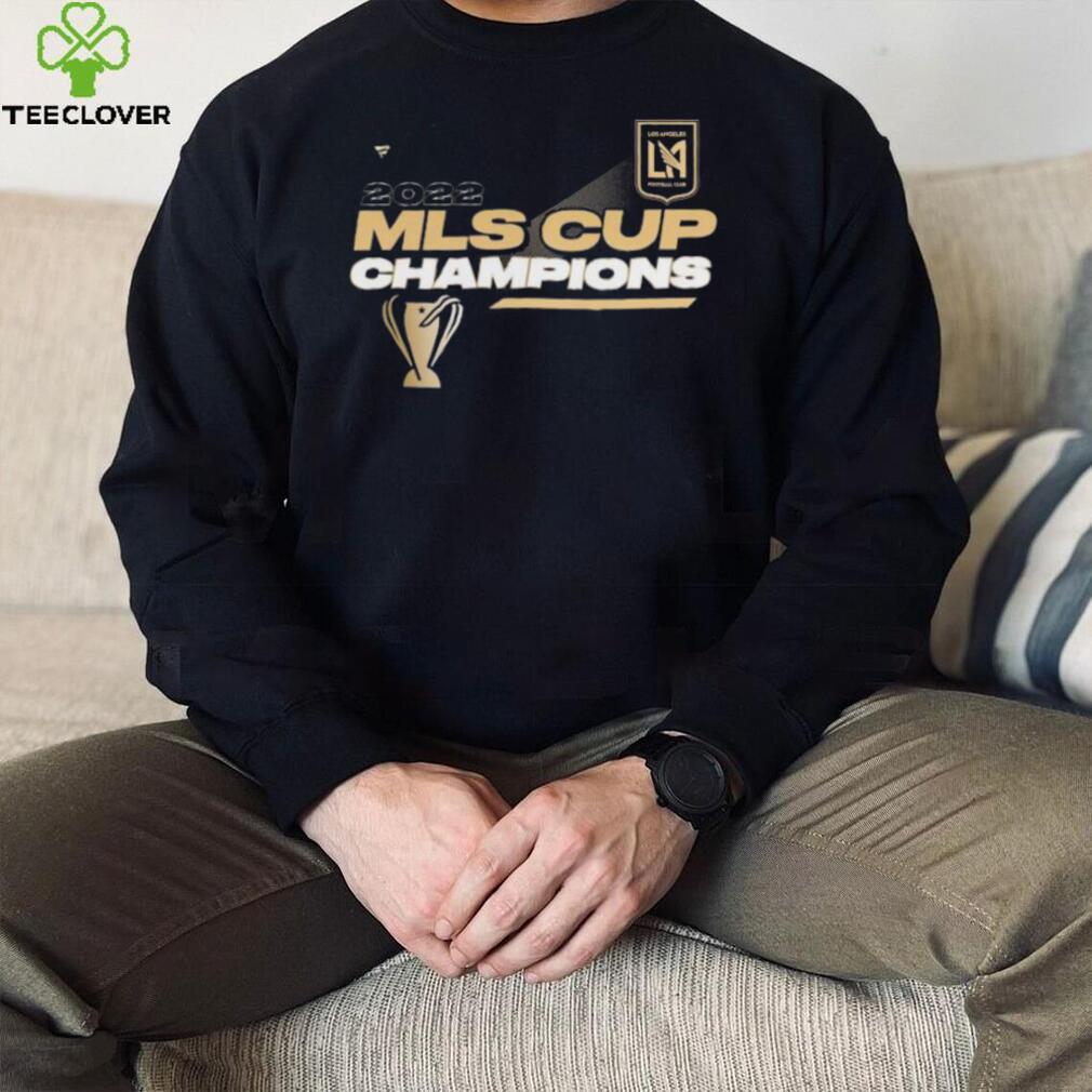 Los Angeles FC 2022 MLS Cup Champions Locker Room T Shirt Los Angeles FC 2022 MLS Cup Champions Locker Room T Shirt