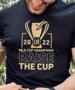 Los Angeles FC 2022 MLS Cup Champions Raise The Cup Shirt