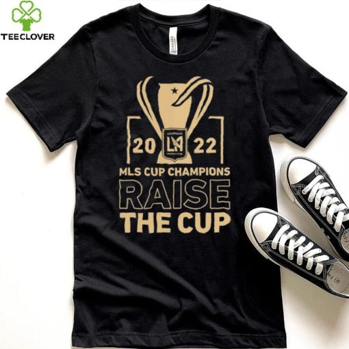 Los Angeles FC 2022 MLS Cup Champions Raise The Cup Shirt