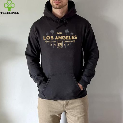 Los Angeles Football Club 2022 MLS Cup Champions Draw T Shirt