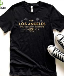Los Angeles Football Club 2022 MLS Cup Champions Draw T Shirt