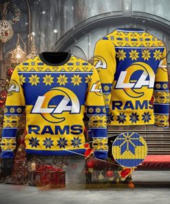 Los Angeles Football qeQ Family Ugly Christmas Sweater