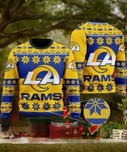 Los Angeles Football qeQ Family Ugly Christmas Sweater