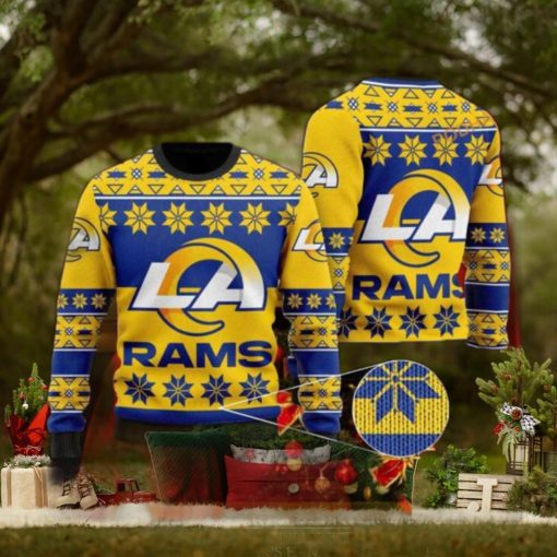 Los Angeles Football qeQ Family Ugly Christmas Sweater