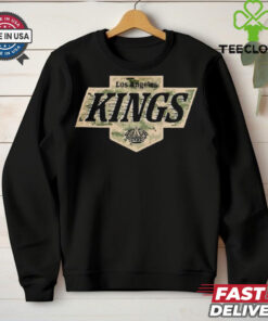 Los Angeles Kings 2024 Nhl Military Appreciation Night logo T Shirt