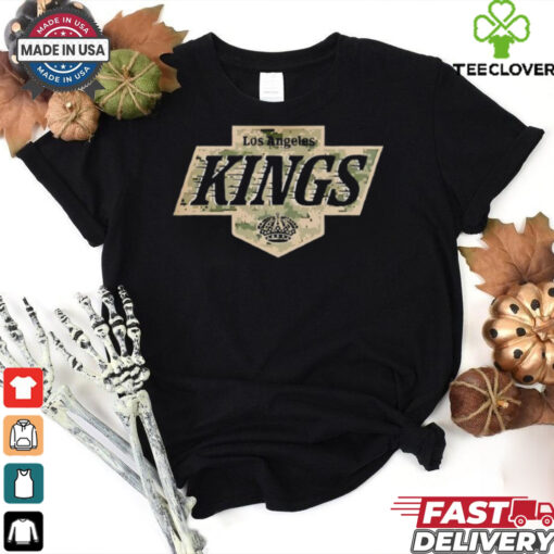 Los Angeles Kings 2024 Nhl Military Appreciation Night logo T Shirt
