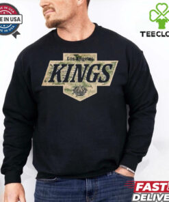 Los Angeles Kings 2024 Nhl Military Appreciation Night logo T Shirt