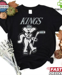 Los Angeles Kings Grateful Dead Night Celebrating Dancing Bears 2024 Hockey Shirt