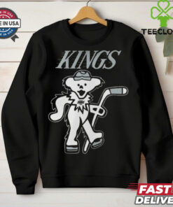 Los Angeles Kings Grateful Dead Night Celebrating Dancing Bears 2024 Hockey Shirt