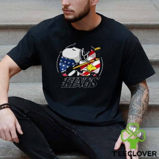 Los Angeles Kings Ice Hockey Snoopy And Woodstock NHL Shirt