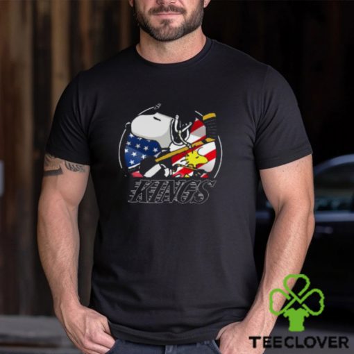 Los Angeles Kings Ice Hockey Snoopy And Woodstock NHL Shirt