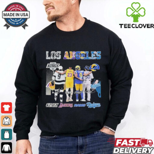 Los Angeles Kings LA Lakers LA Rams Los Angeles Dodgers 2024 T Shirt