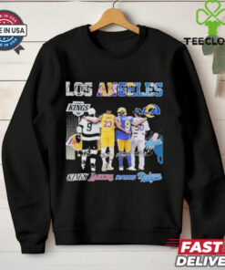 Los Angeles Kings LA Lakers LA Rams Los Angeles Dodgers 2024 T Shirt