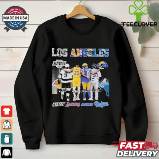 Los Angeles Kings LA Lakers LA Rams Los Angeles Dodgers 2024 T Shirt