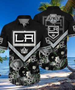 Los Angeles Kings NHL Floral Classic All Over Printed Hawaiian Shirt