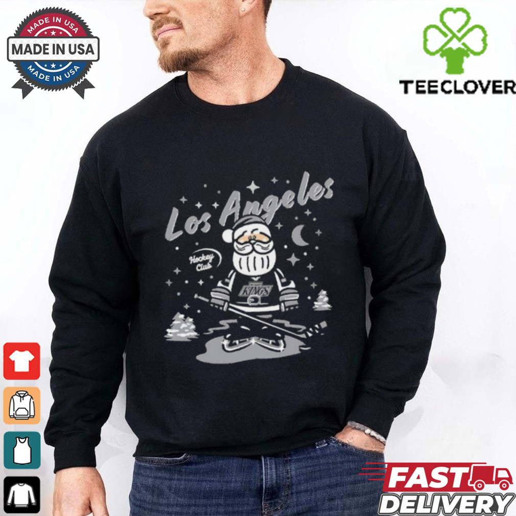 Los Angeles Kings Santa Claus Christmas 2024 shirt Los Angeles Kings Santa Claus Christmas 2024 shirt