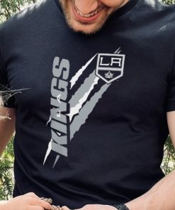 Los Angeles Kings Starter Black Color Scratch T Shirt