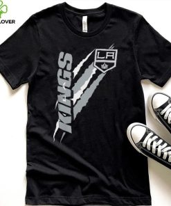 Los Angeles Kings Starter Black Color Scratch T Shirt