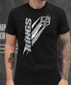 Los Angeles Kings Starter Black Color Scratch T Shirt 3 Los Angeles Kings Starter Black Color Scratch T Shirt
