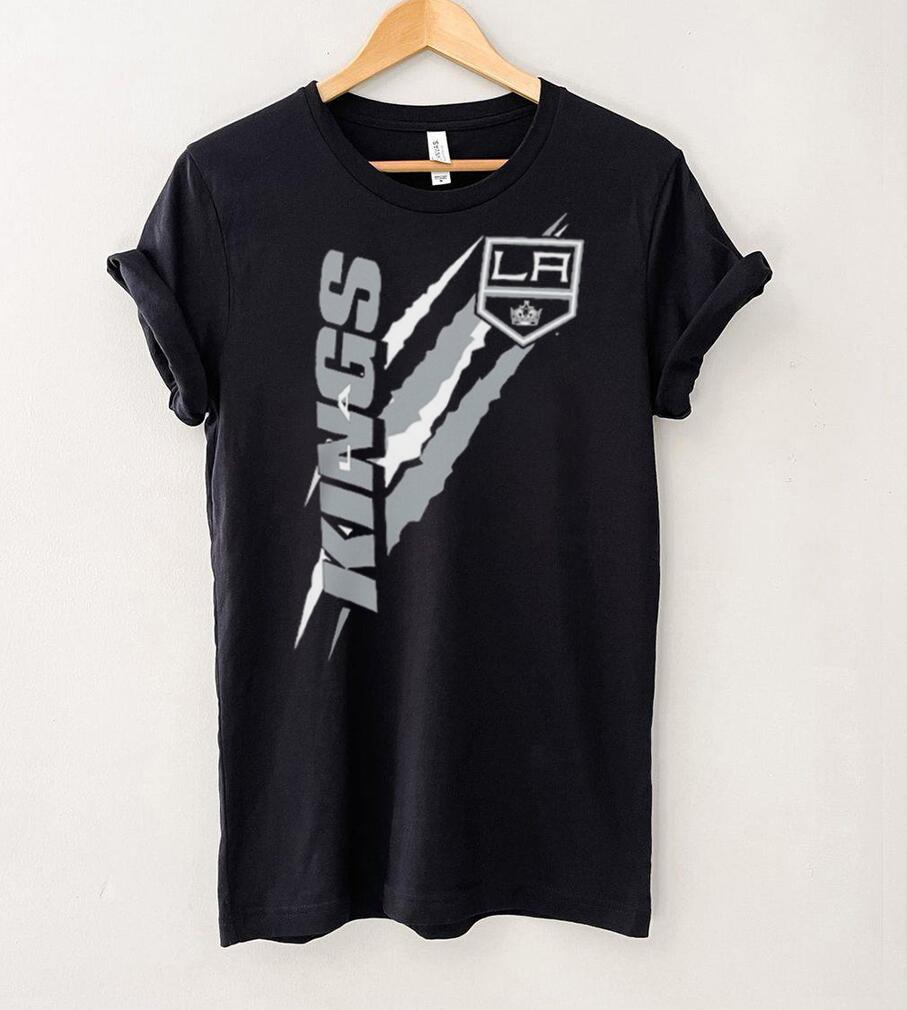 Los Angeles Kings Starter Black Color Scratch T Shirt Los Angeles Kings Starter Black Color Scratch T Shirt